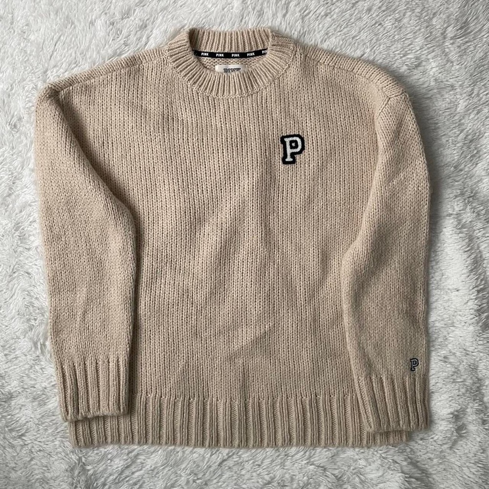 NWOT Deadstock Pink by VS Varsity Sweater